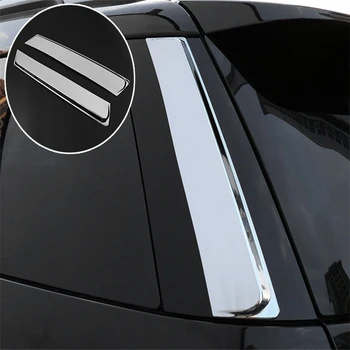 

WELKINRY car auto cover for Ford Explorer 2016 2017 ABS chrome tail rear tailgate window windshield windscreen side spoiler trim