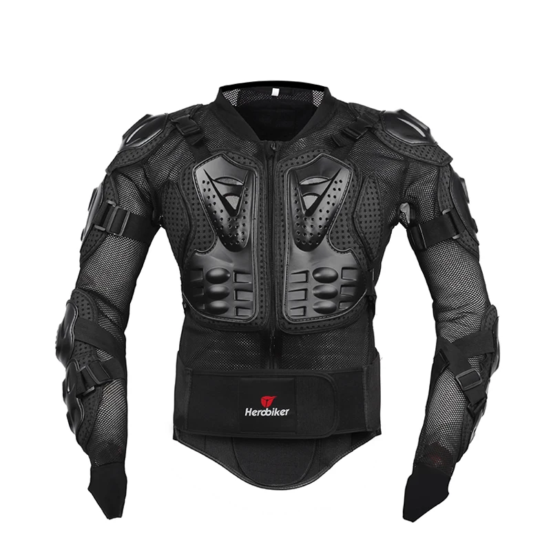 HEROBIKER мотоциклетная куртка мужская Защитная Экипировка мотоциклетная Броня Полный корпус броня для мотокросса мотоциклетная Мото куртка S-5XL