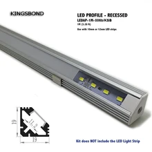 10 шт. 1 метр v chape алюминиевый канал, угловой алюминиевый профиль f led bar light треугольный алюминиевый профиль для светодиодной ленты