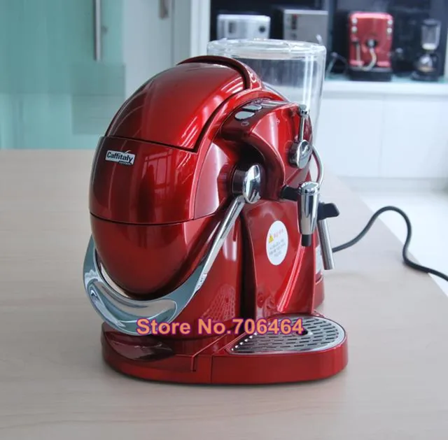 Fully automatic caffitaly capsule coffee machine Red espresso capsule
