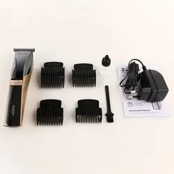 SH-1870 Электрический Машинка для стрижки волос Перезаряжаемые моющиеся волос Cutter триммер с Руководство расчески Универсальный