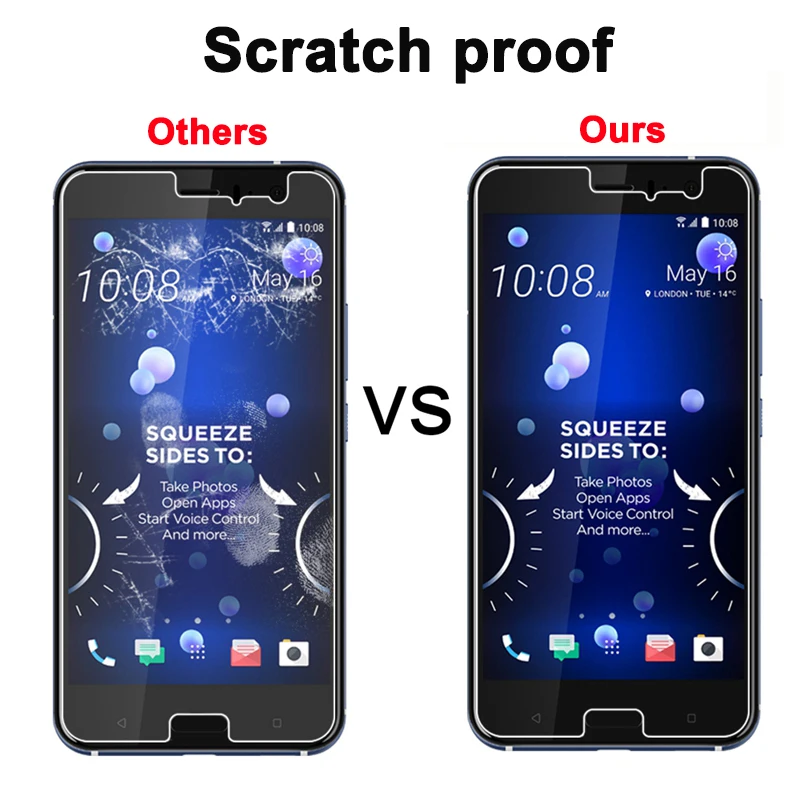 Закаленное стекло для Htc U Play U11 One X9 Desire 530 526 620 628 630 Защитная пленка экрана|Защитные