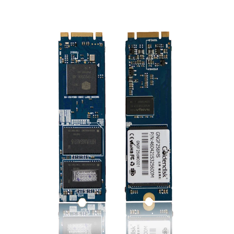 Goldendisk Professional NGFF SSD 256GB internal Mini mSATA SSD 80MM 42MM M2 SSD for Ultra PC,Tablet PC