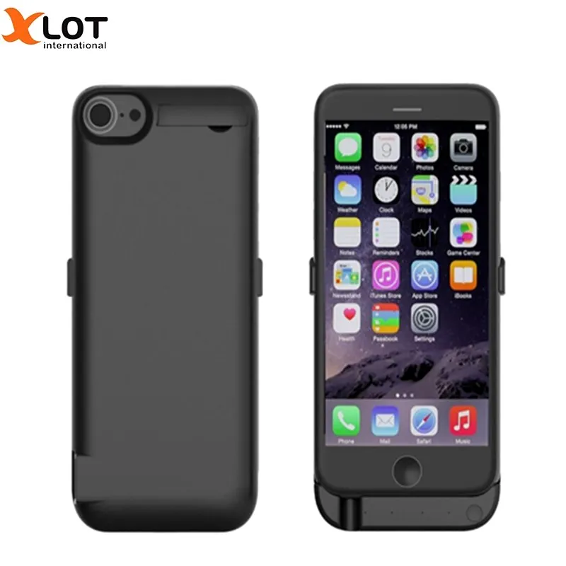 imágenes para Caso Del Cargador de batería Para el iphone 7 7 Plus Recargable 5000/8000 mAh Banco de Alimentación Cargador de Batería de Reserva de carga cubierta de la caja imágenes para Caso Del Cargador de batería Para el iphone 7 7 Plus Recargable 5000/8000 mAh Banco de Alimentación Cargador de Batería de Reserva de carga cubierta de la caja