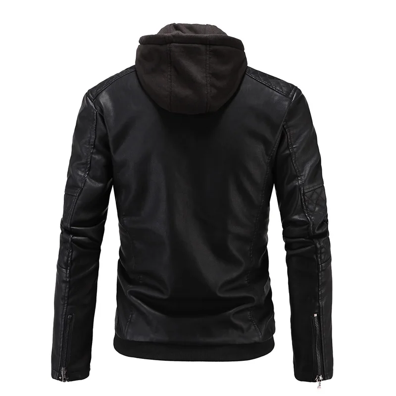 hooded leather jackets men 03