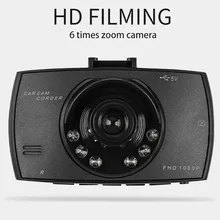 F2 2,4 дюймов HD экран Автомобильный видеорегистратор автомобиля ночного видения приборной панели камеры вождения рекордер Тахограф видеокамера