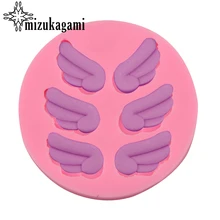 1pcs UV Resin Jewelry Liquid Silicone Mold Wings Resin Charms Mold For DIY Silicone Resin Mold For Jewelry Making
