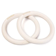 Деревянные 28 мм/32 мм упражнения фитнес гимнастические кольца для тренажерного зала упражнения Кроссфит подтягивания мышц Ups(без нейлонового пояса