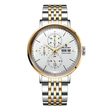 business Winner Watch Men Skeleton Automatic Mechanical Watch Gold Skeleton Vintage Men's Watch stainless stee  Top Brand Luxury