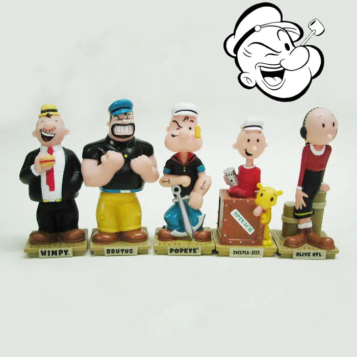 Popeye матроска Аниме Фигурка ручной работы игрушки отличное качество ПВХ фигурка
