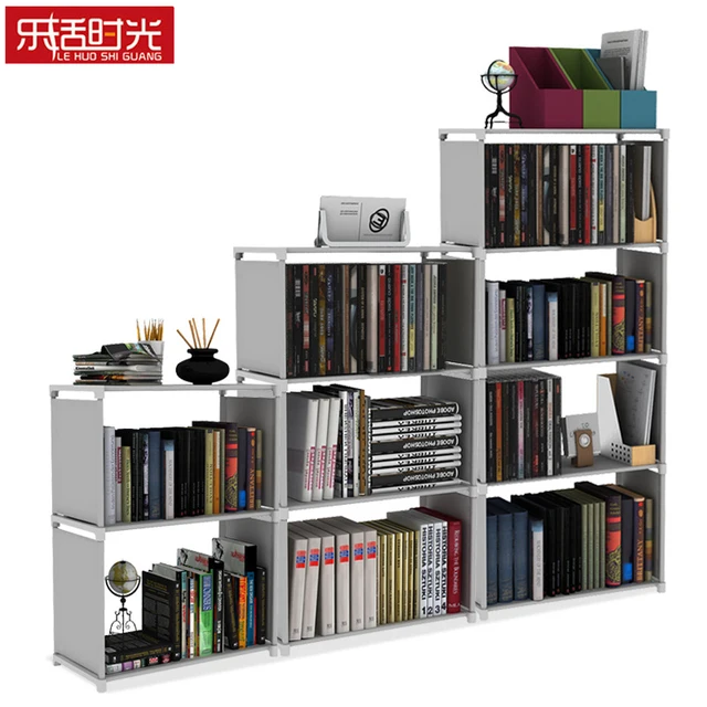Special Offers Multi-Grids Bookshelf Simple Modern Assembled Non-woven Fabric Storage Rack Removable Book Organizer Display Shelf for Home Special Offers Multi-Grids Bookshelf Simple Modern Assembled Non-woven Fabric Storage Rack Removable Book Organizer Display Shelf for Home