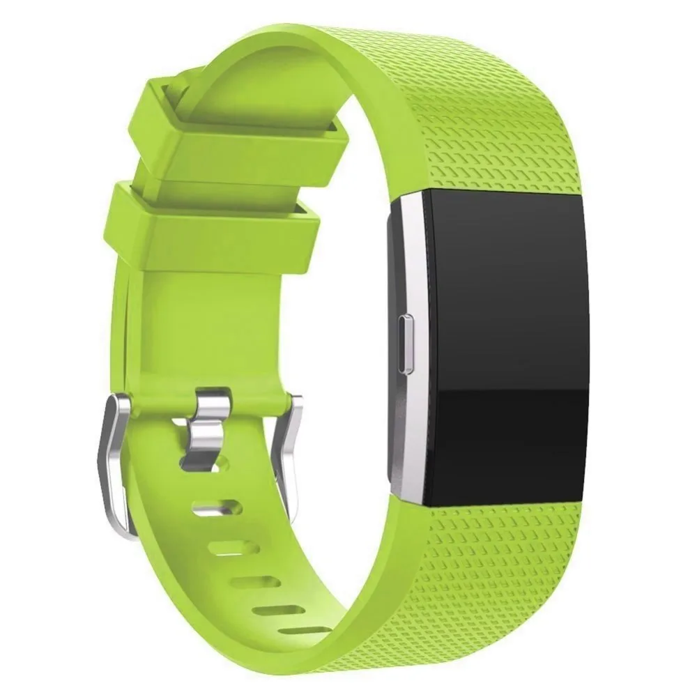 Новый Силиконовый мягкий силиконовый ремешок для наручных часов Fitbit Charge 2 Ruber Band