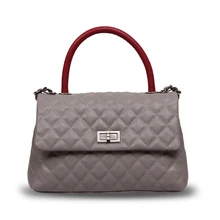 2016 Novo design de marcas famosas de luxo saco de ombro das mulheres couro Rachado mulheres sacos do mensageiro bolsa das senhoras bolsa feminina