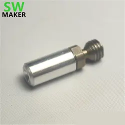 Swmaker Flashforge/CTC/Wanhao 3D принтер запчасти MK10 все металлические Hotend Upgrade Kit для 1,75 мм Термоизолирующая трубка