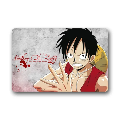Original Custom Hot Anime One Piece Doormat Size 23.6&quot(L) x 15.7&quot(W) | Дом и сад