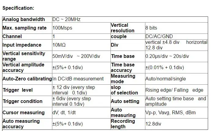 Недавно bluetooth осциллограф ET310B Ручной цифровой мультиметр 20 мГц многофункциональный хранения осциллографический стол