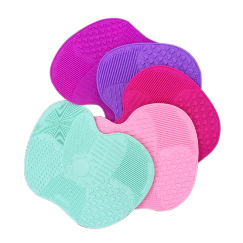 

1pcs Silicone Cosmetic Washing kit Gel Cleaning Mat Foundation Makeup Brushes Tool set Cleaner Pad Board