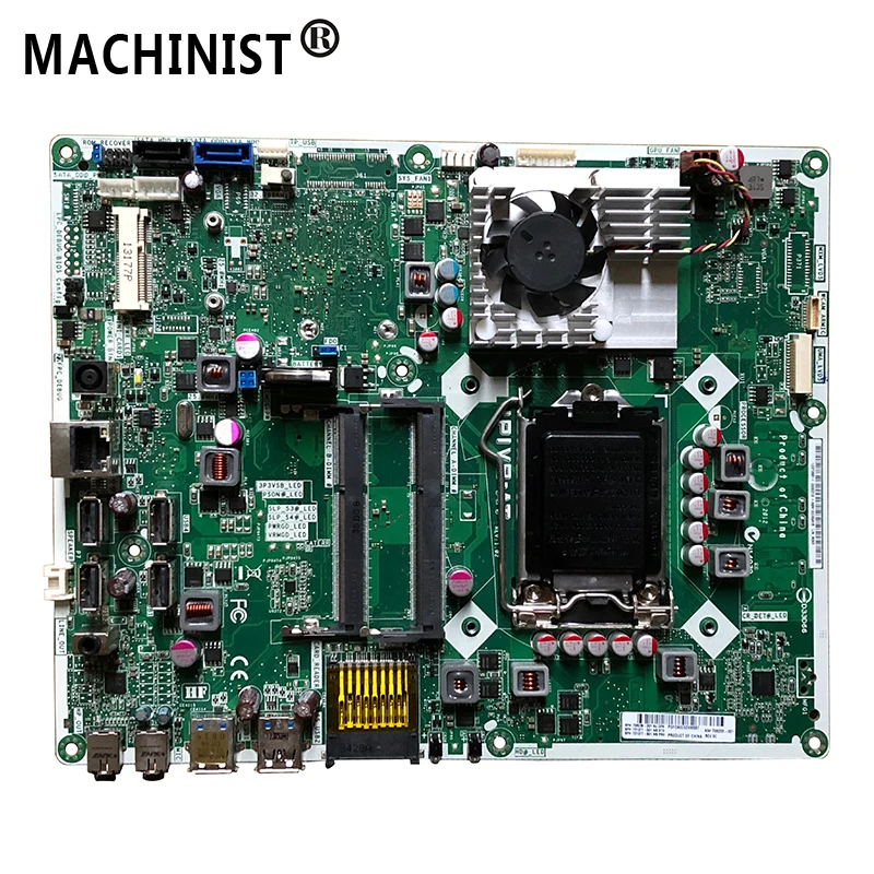 

IPIVB-AT Original For HP Pavilion 23 23-B230CX AIO H61 desktop motherboard LGA1155 DDR3 708236-001 721377-501 721377-601 Free sh