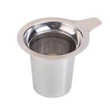 Reusable Stainless Steel Mesh Tea Infuser Tea Strainer Teapot Tea Leaf Spice Filter easy to clean durable Hot Sale