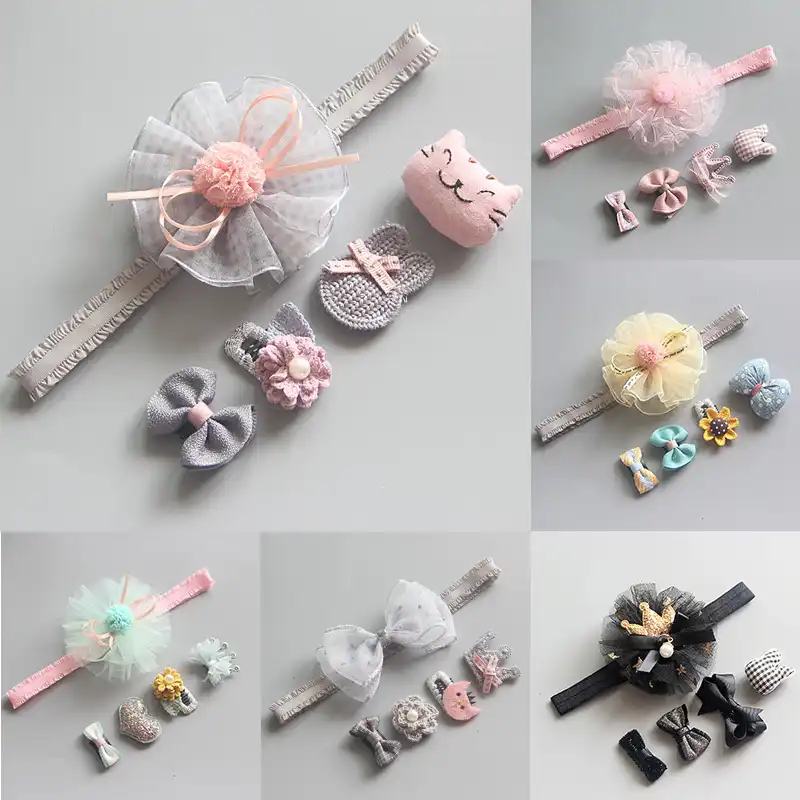 baby girl hair accessories set