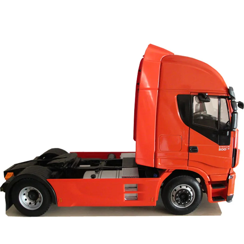 Редкий масштаб 1:12 Iveco Stralis модель грузовика повышенной проходимости прицепа