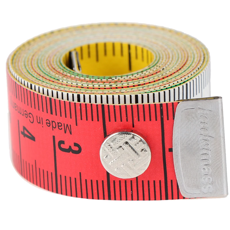 1.5m 3m Body Measuring Ruler Sewing Tailor Tape Measure Mini Soft Flat Ruler Centimeter Meter Sewing Measuring Tape