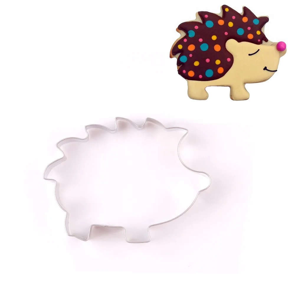 

Hedgehog Shaped Stainless Steel Cookie Cutter Biscuit Mold Fondant Cutter Cake Decorating Tools