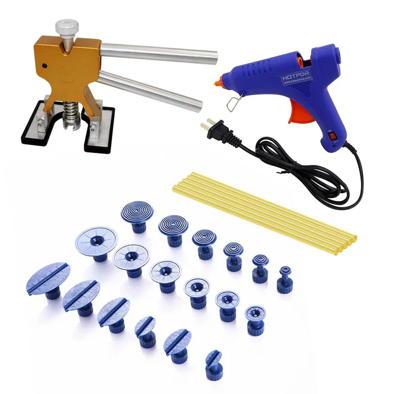 

Car Body Report Kit Cool Depot Tool Repair Package Spot PDR TOOL Puller Pad