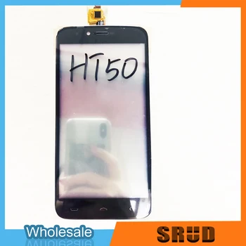 

High Quaity 5.5 inch Black LCD Touch Glass For HOMTOM HT50 HT 50 LCD Touch Screen Glass Panel Replacement With Tool