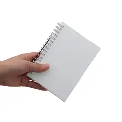6 шт. книга со спиралью катушки блокнот A6 выложенный пустой миллиметровая бумага дневник Sketchbook для офиса школы Канцтовары магазин