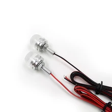 12 V автомобиля мотоцикла мопеда светодиодный номерной знак Болт свет лампы(зеленый