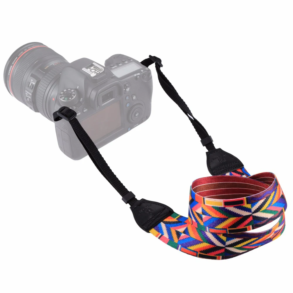 

PULUZ Retro Ethnic Style Shoulder Neck Strap Camera Strap Belt for Sony ,Canon ,SLR / DSLR Cameras