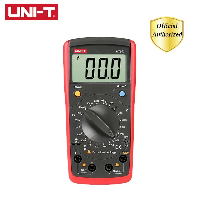 UT603 современный Измеритель сопротивления индуктивность емкость измерители LCR