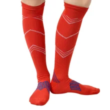 1 пара, для мужчин и женщин, для поддержки ног, растягивающиеся Компрессионные носки, чулки, высокая эластичность, пот, дышащие, велосипедные носки