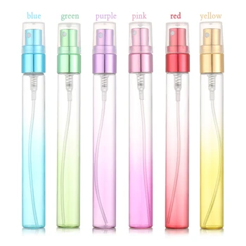 

4ML 8ml Travel Spray Atomizer Empty Perfume Bottle Glass Refillable Portable Sample Perfume Bottles Mini Sample Container