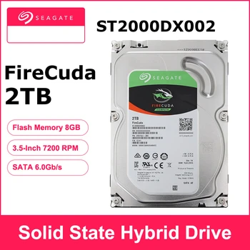

Seagate Firecuda 2Tb St2000Dx002 3.5 Inch Gaming SshdSolid State Hybrid Drive7200 Rpm Sata 6Gb/S Cache 64Mb Hdd Hard Disk