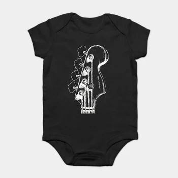 

Baby Onesie Baby Bodysuits kid t shirt Printed Sweater Bass Guitars Low Price Steampunk fashion clothing clothes Short-Sleeve