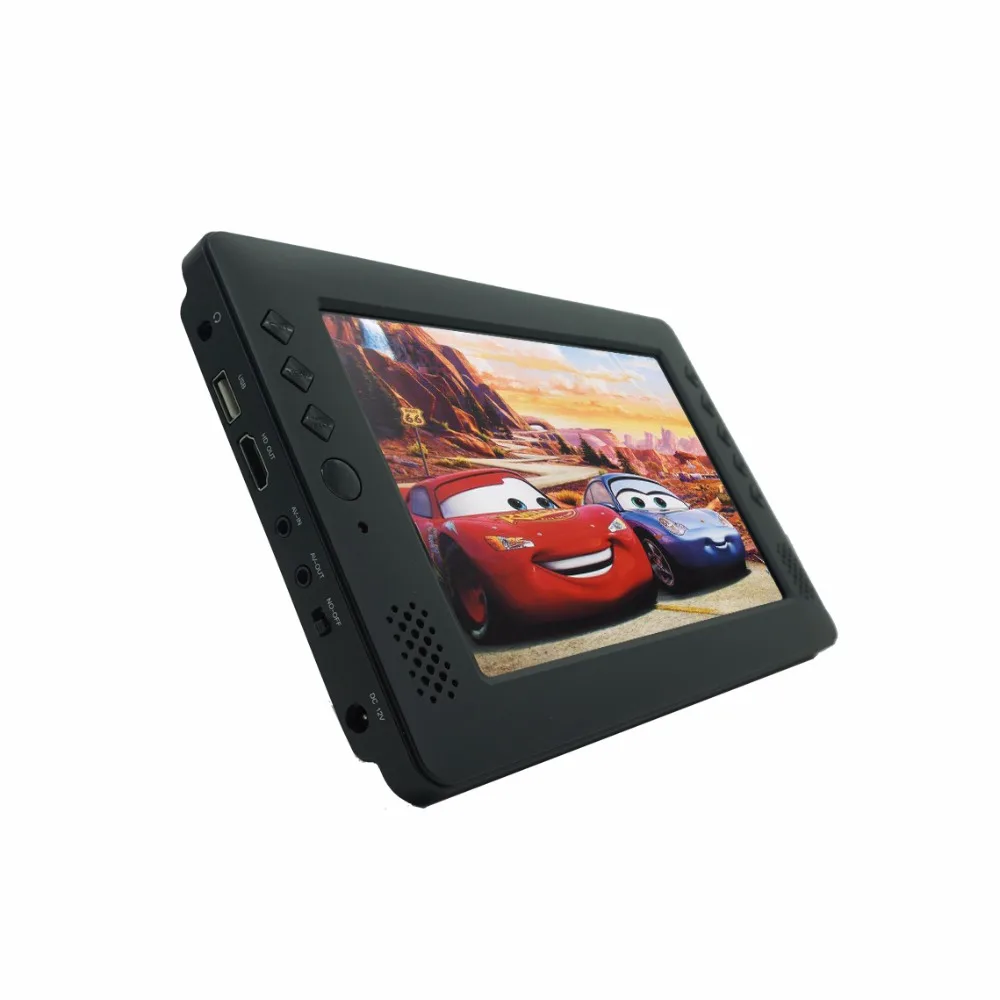 

2018 hot sale!9 inch mini portable tv!wifi multi language hd out support DVB T2 H.264 mini tv with battery!portable mini tv
