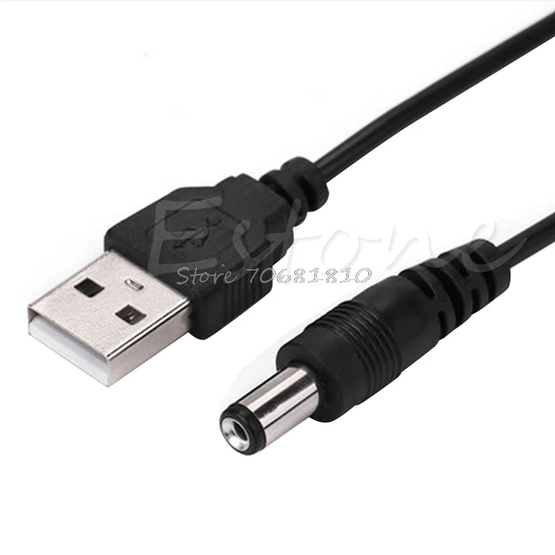USB Charging Cable USB to DC 5.5x2.1mm Power Cable DC Power Plug USB 5V Charger power Cable Barrel Quick Connector charging cable