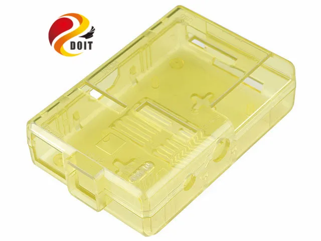 

Official DOIT Raspberry Pie PI RPI Shell Box Pi Pink Heat Sink Original Case Protective Anti-Dust Beaglebone Robot Diy