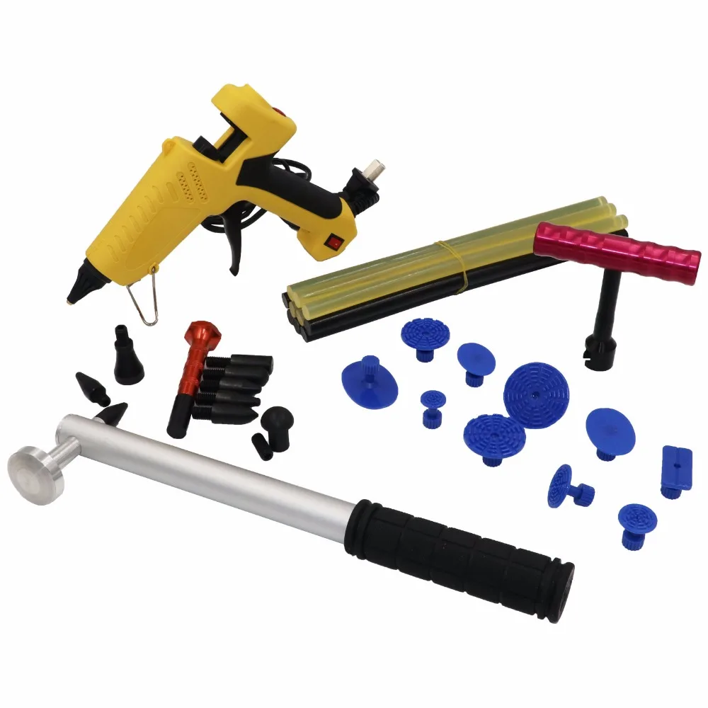 PDR Paintless Dent Removal Tool Electrical Glue Gun Hand Tools Combination Dent Puller Glue Tab