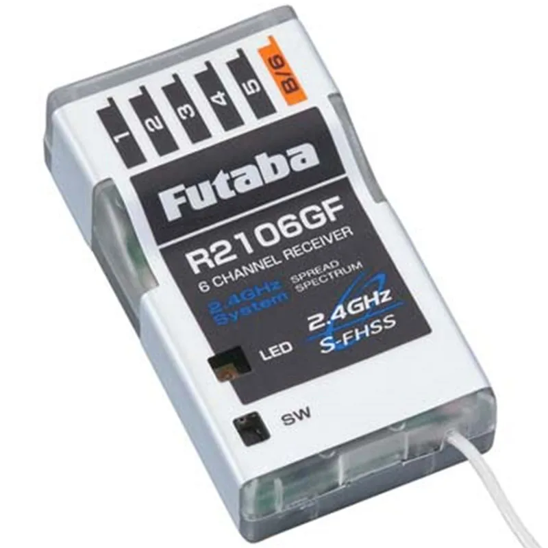 Оригинальный 6 канальный фотоприемник Futaba 2 4G R2106GF для радиоуправляемого аэромода