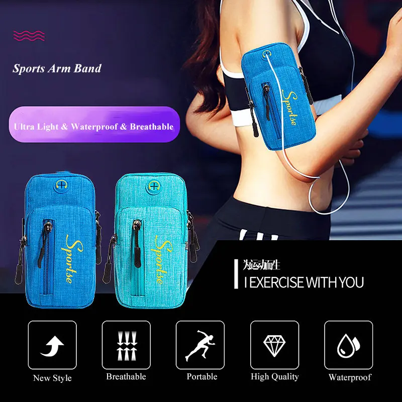 YNMIWEI سوارلهاتف آيفون X 8 7 زائد الذراع حامل هاتف حالة ل Xiaomi هواوي اليد الرياضية الهاتف الحقيبة العالمي ل 5.0- 6.2 بوصة
