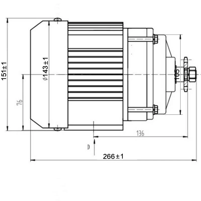 BM1418ZXF 750 Вт 48В 60В DC электрический бесщеточный мотор комплект BLDC регулятор цепи набор е-трехколесный мотоцикл Conversion Kit 2800 об/мин