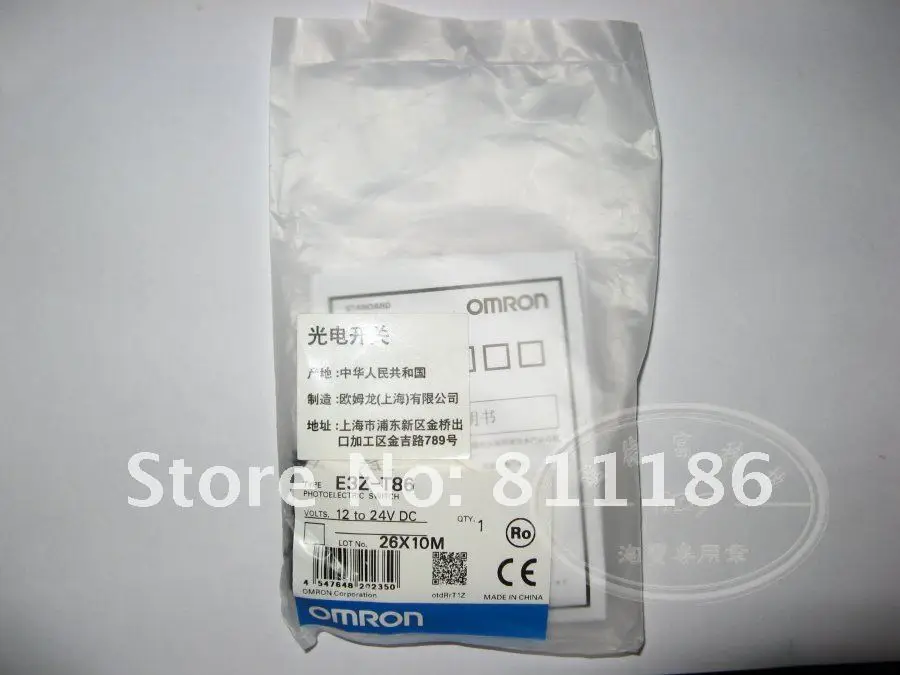 

5pcs/lot  E3Z-T86 Photoelectric switch is new in stock