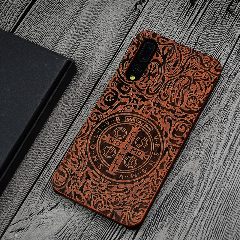 Rejaski винтажный Деревянный чехол для телефона с черепом iPhone X XS XR Max черный