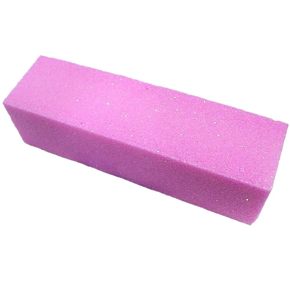 

10 Pcs Pink Buffer Buffing Sanding Block File Manicure Pedicure For Nail Art