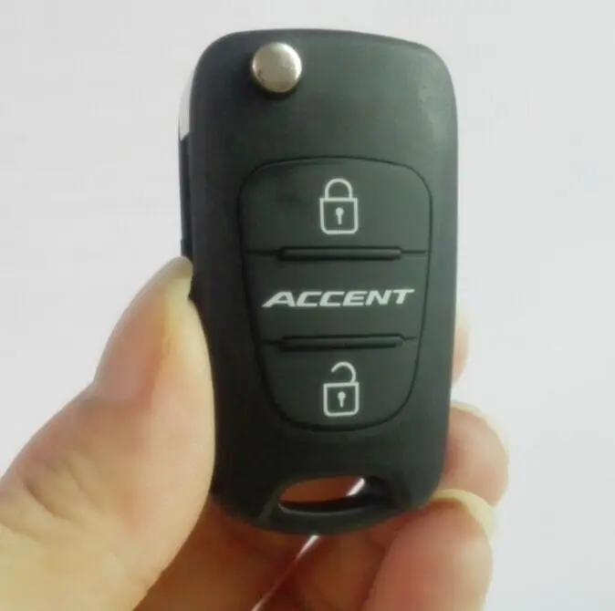us 3 15 10 off yedek 3 dugme katlanir anahtar kabuk icin logo ile hyundai accent uzaktan anahtar kilifi fob uzaktan sustali shell replacement for