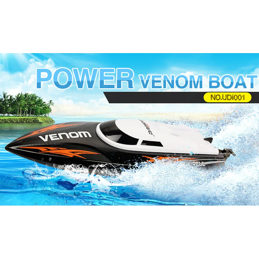 

Radio Control Boat UDI001 2.4G High-Speed Remote Control Boats Waterproof Water-cooling System RC Toys Boat Submarine Toy