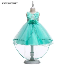 

Children Costume Toddler Girls Princess Dress Embroidery Flower Girls Wedding Dress Kids Dresses For Girls Party Dresses 4-8Year